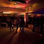 A group of students dance under the strobes at the Pit's 80s Dance Thursday. — Photo by T.J. Thomson A group of students dance under the strobes at the Pit's 80s Dance Thursday. — Photo by T.J. Thomson