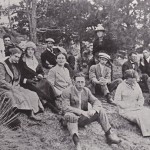 The freshman class of Nebraska State Normal at Chadron had its picture taken in the hills south of the campus in 1911. &mdash; Photo courtesy of CSC Information Office