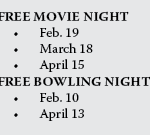 event dates